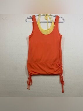 Voice Yellow Women's Tank Top Sz M